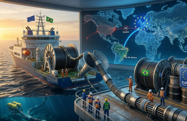 European Union invests €260 Million to expand Brazil-Europe submarine cable and Cut U.S. data dependence
