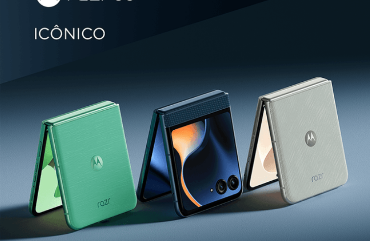 Motorola Razr 60 entra em oferta na Amazon com desconto de R$ 2,4 mil e entrega antes do Dia dos Pais