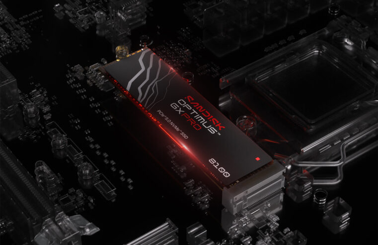 Sandisk Optimus chega ao Brasil com SSDs ultrarrápidos para gamers, criadores e PCs com IA